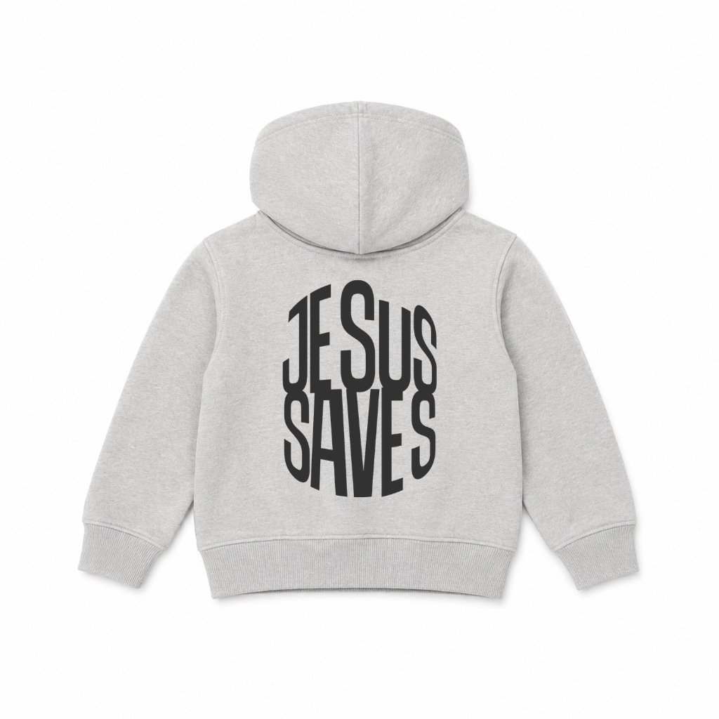 Jesus Saves Kids Hoodie