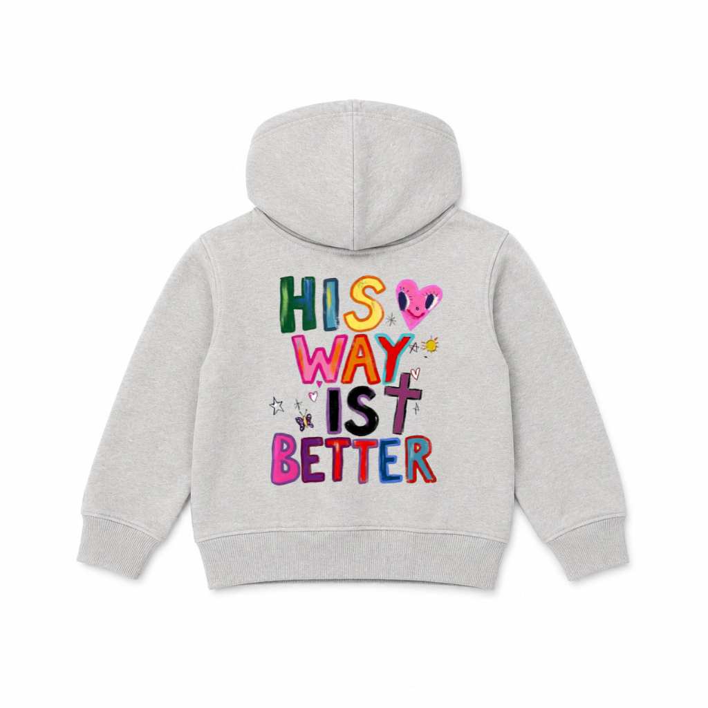 His Way Is Better Kids Hoodie