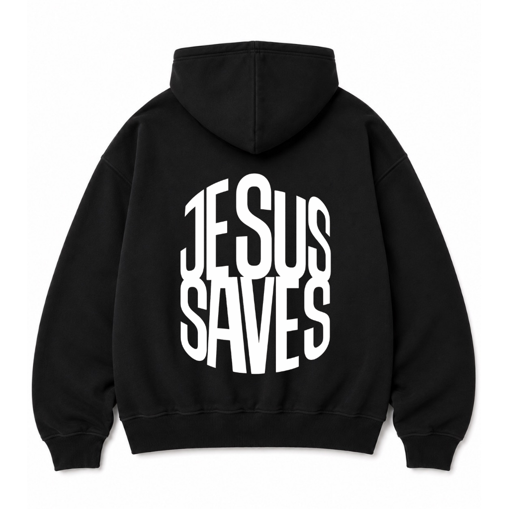 Jesus Saves Zip-Up