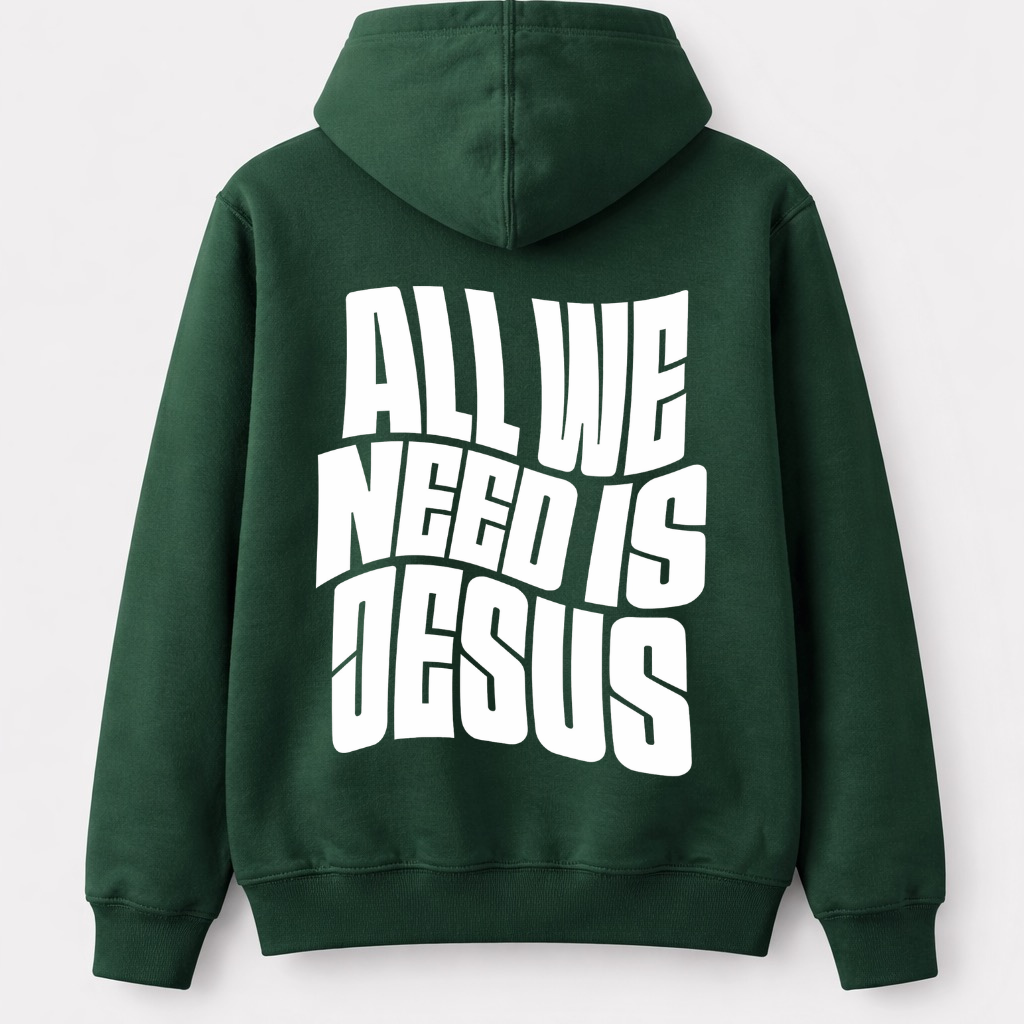 All We Need Is Jesus Hoodie