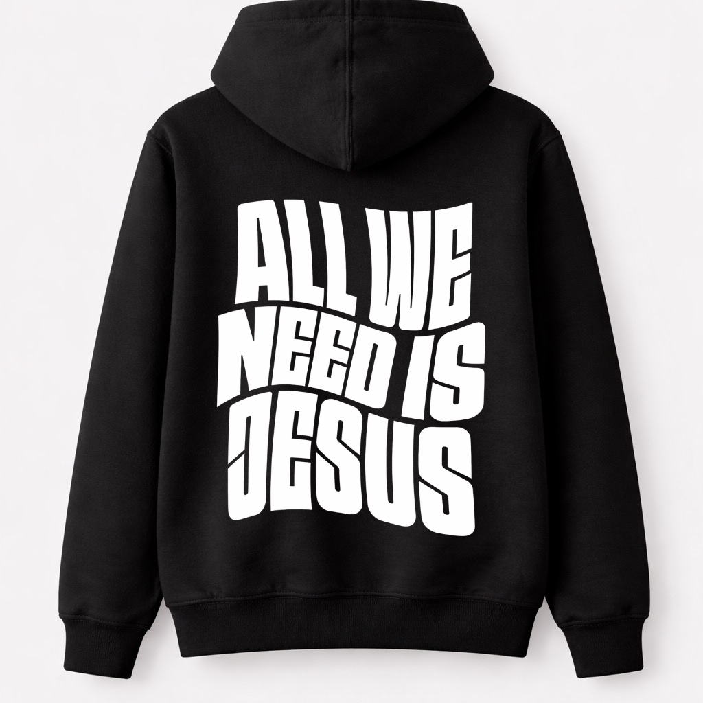 All We Need Is Jesus Hoodie