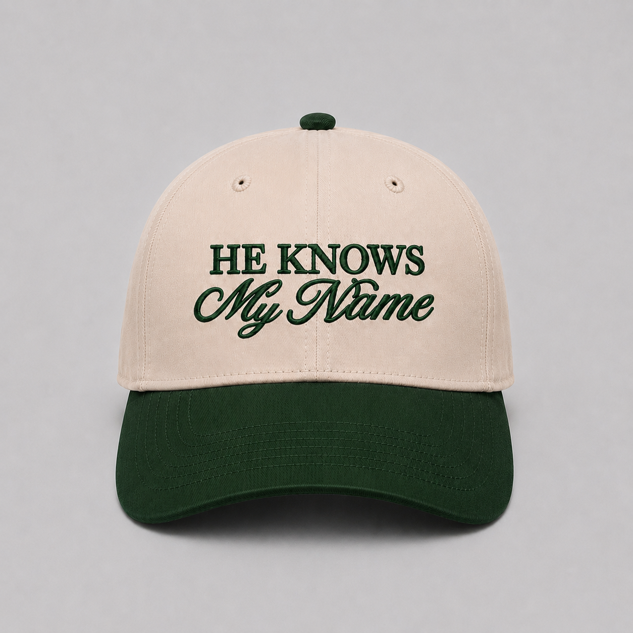 He Knows My Name Cap