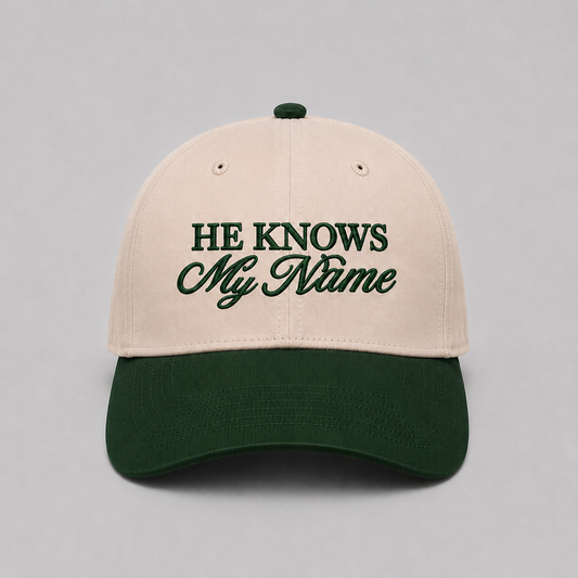 He Knows My Name Cap